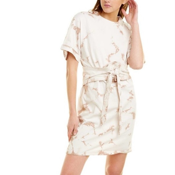 Rebecca Minkoff NWOT Marta Belted Tie-Dye T-Shirt Dress - Picture 5 of 16